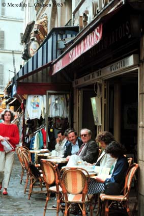 Paris cafe