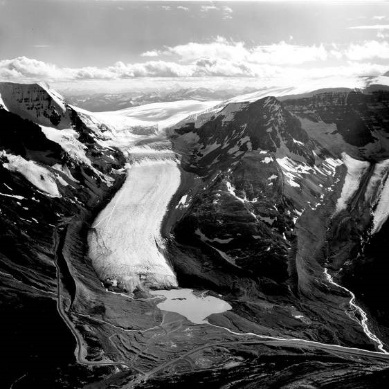 Athabasca Glacier, 1964