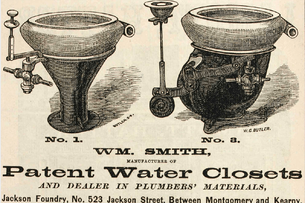 Wm. Smith's Patent Toilets (1871)