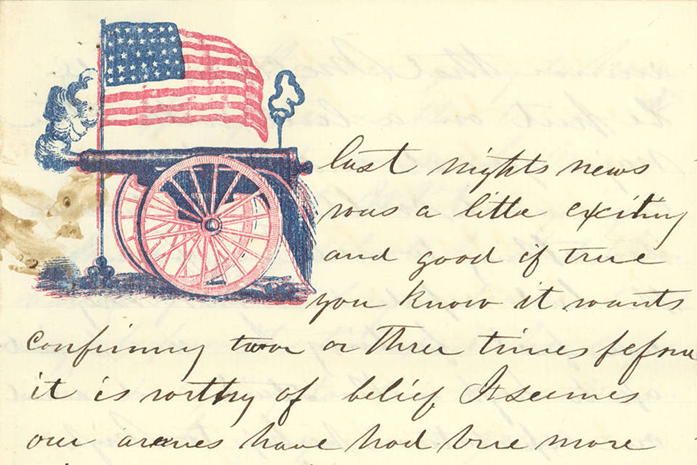 Letter to Arthur Tappan Strong from his friend Robert, February 9, 1862