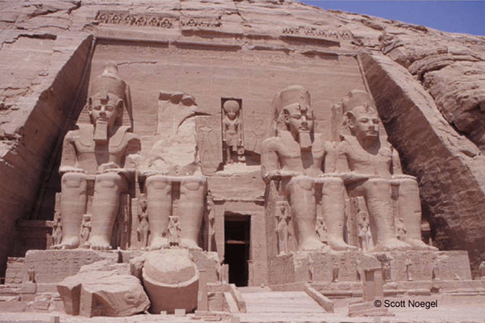 Colossi of Temple of Ramses II